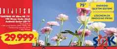 DİJİTSU 75DS9800 4K ULTRA HD 75 İNÇ 190 EKRAN UYDU ALICILI ANDROİD SMART LED TV AKILLI TELEVİZYON DİJİTSU 75DS9800 4K ULTRA HD 75 İNÇ 190 EKRAN UYDU ALICILI ANDROİD SMART LED TV AKILLI TELEVİZYON